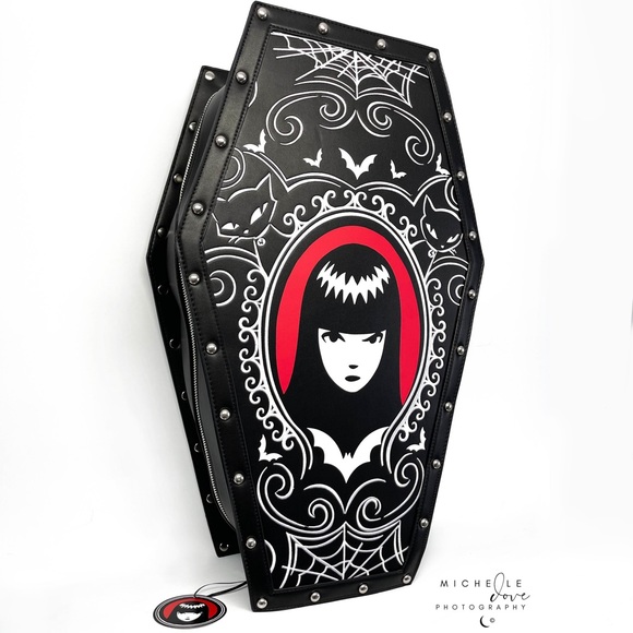 Emily The Strange Eternal Solitude Coffin Weekender - Picture 3 of 7